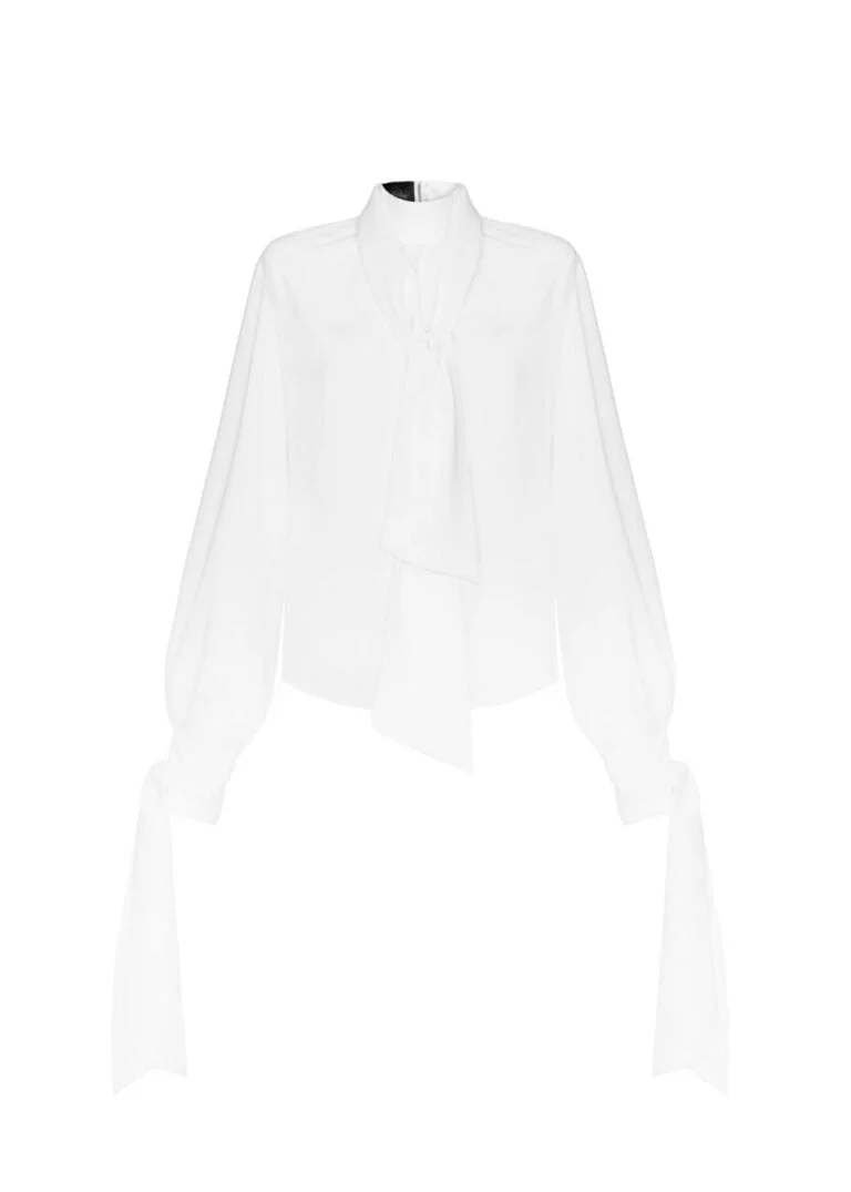Koszula - bluzka biała z kokardami Off-white