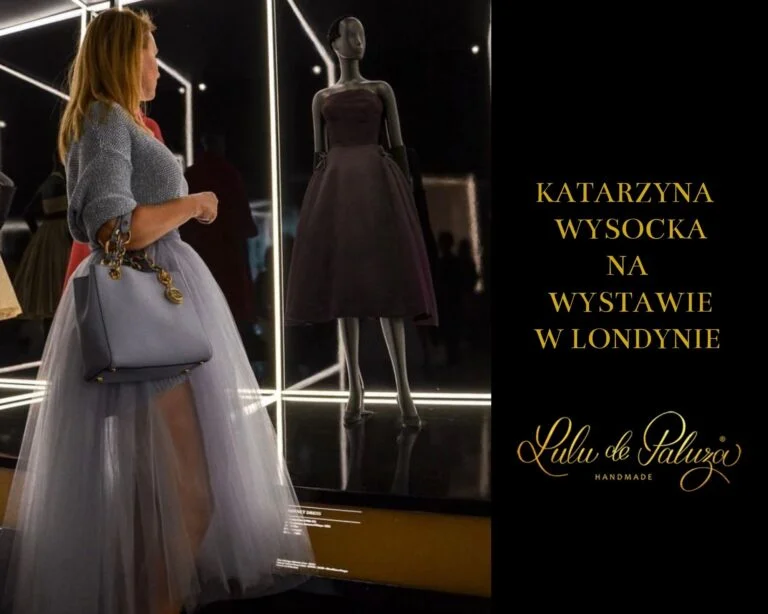 Projektantka Lulu de Paluza zachwyca kreacja - Katarzyna Wysocka - Londyn