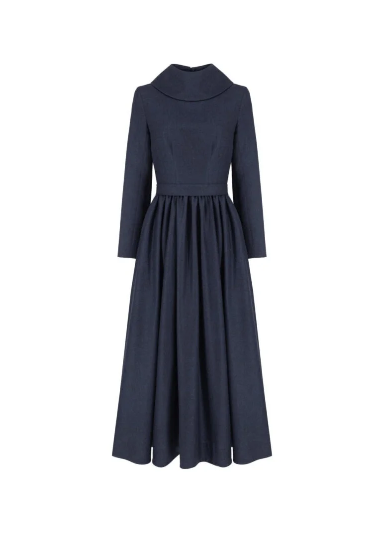 Sukienka granat ELIZABETH